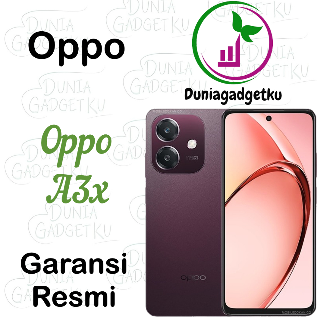 Oppo A3x 4/64 GB Garansi Resmi Indonesia