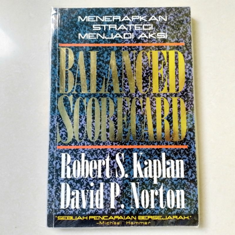 Jual Buku Original Balanced Scorecard - Robert S Kaplan | Shopee Indonesia