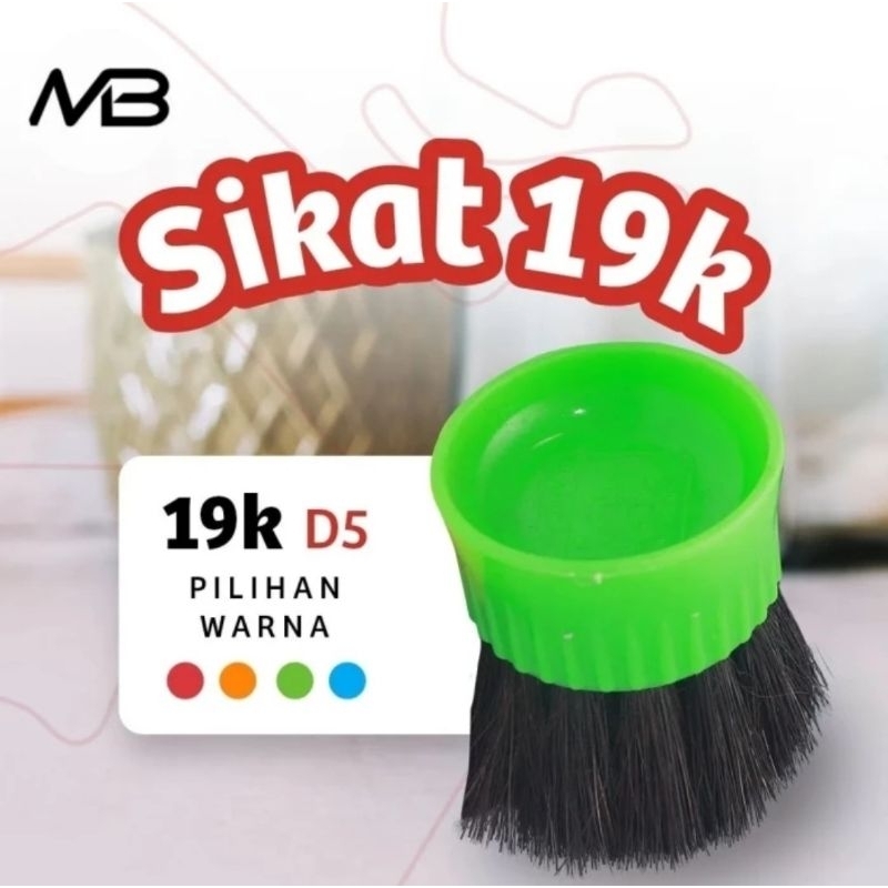 Jual Sikat Bulat Kode 19K 2 Macan Asli 2MACAN | Shopee Indonesia