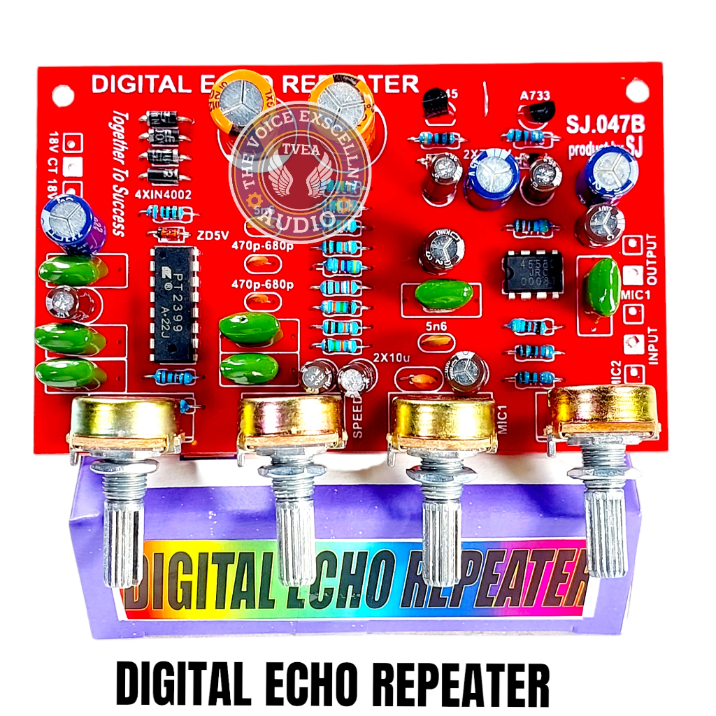 Jual Kit Super Digital ECHO Repeater 2mic | Shopee Indonesia
