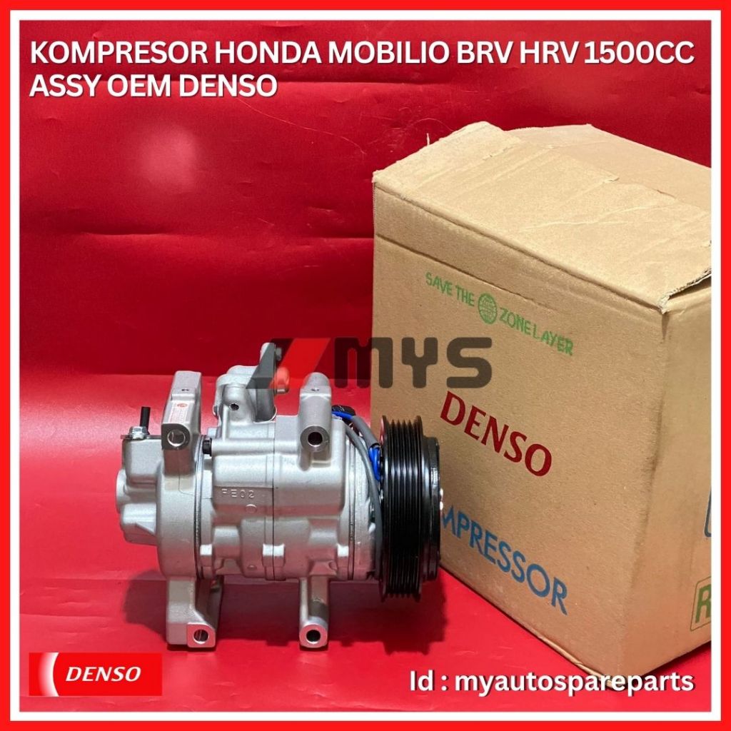 Jual COMPRESSOR AC Mobil HONDA Mobilio BRV HRV 1500cc ASSY KOMPRESOR ...