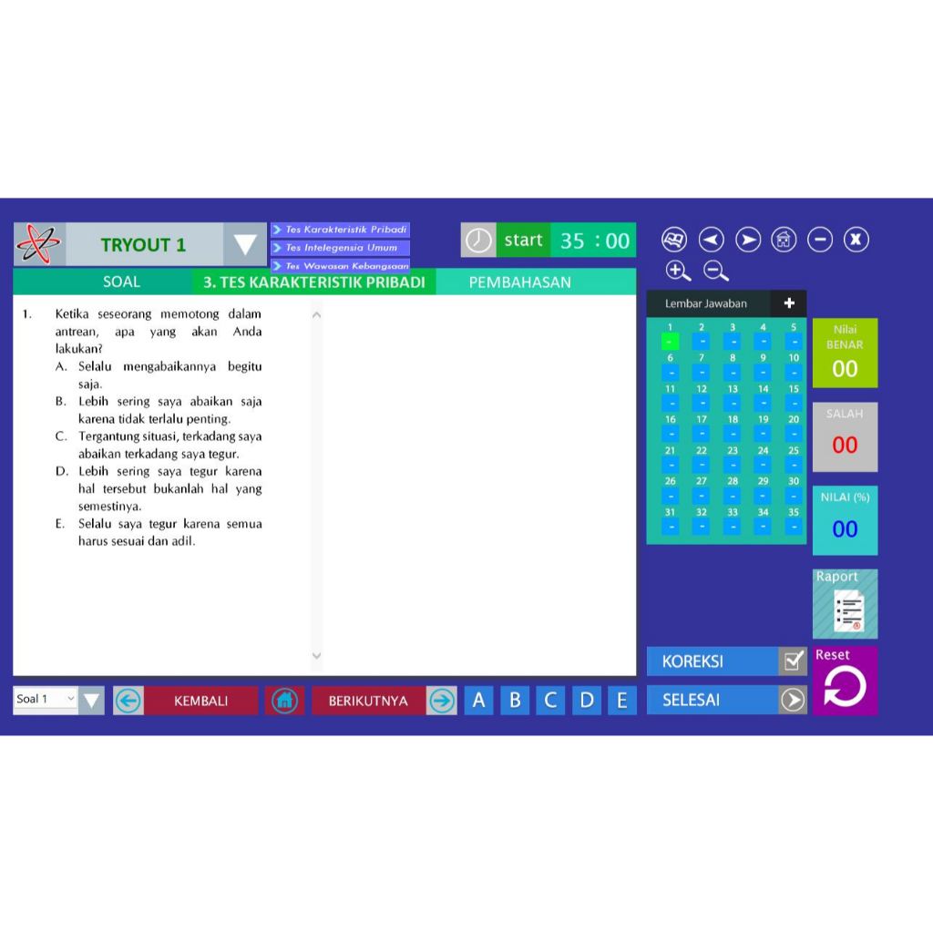 Jual Aplikasi Software interaktif Tes CPNS | Shopee Indonesia