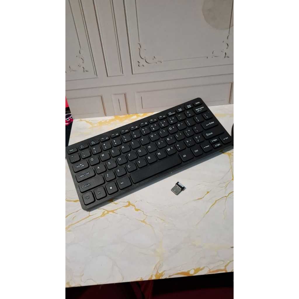 Jual Keyboard mini k1000 keyboard wireless keyboard Premium | Shopee ...
