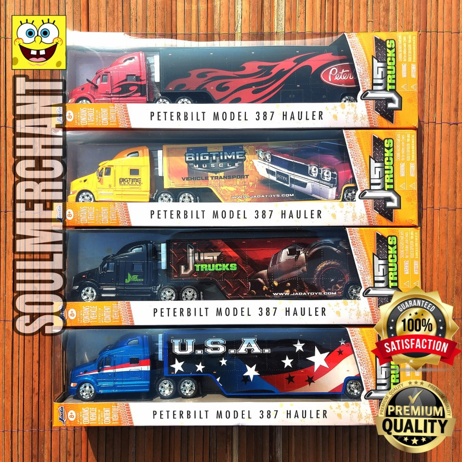 Peterbilt MODEL 387 トレーラーミニカー ドクターペッパー仕様 Coca