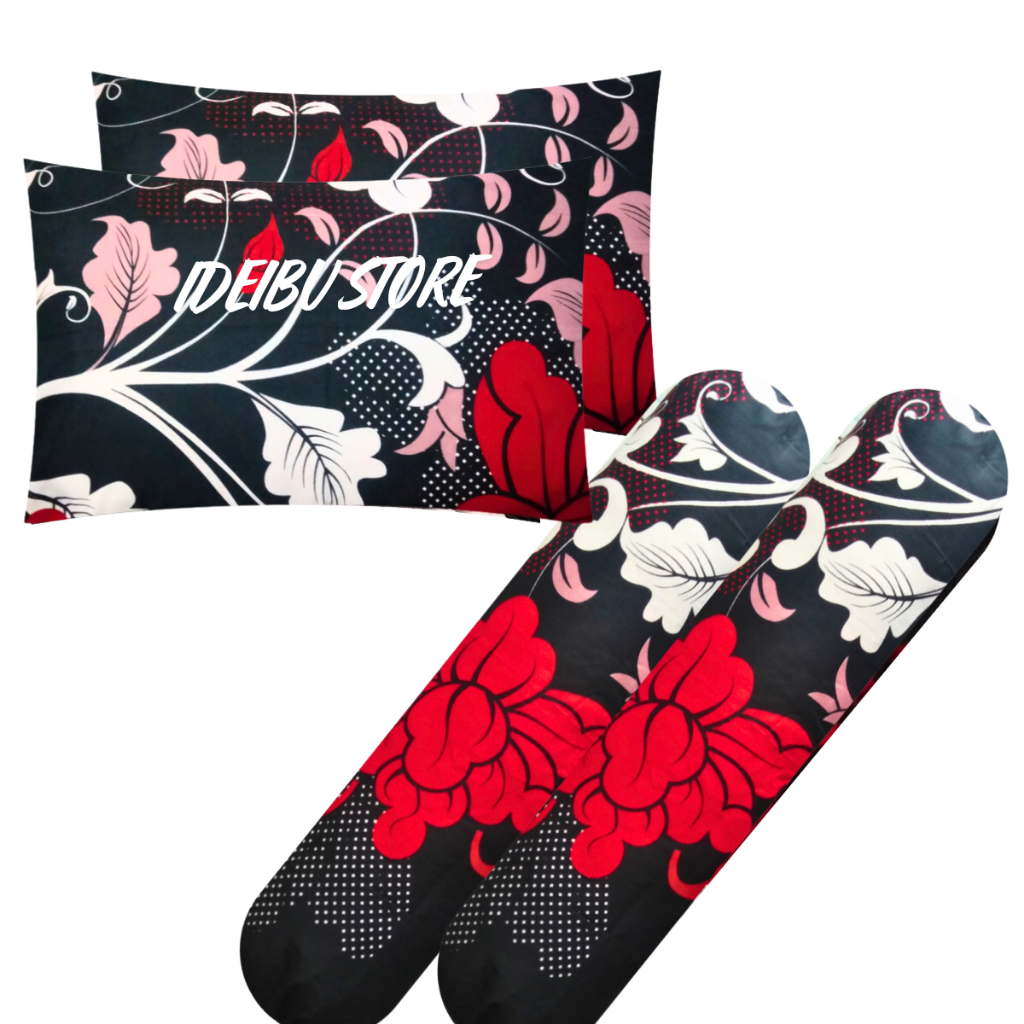 1 set sarung bantal isi 4 dengan pilihan 2 sarban 2 sargul atau 4 pcs sarung ban