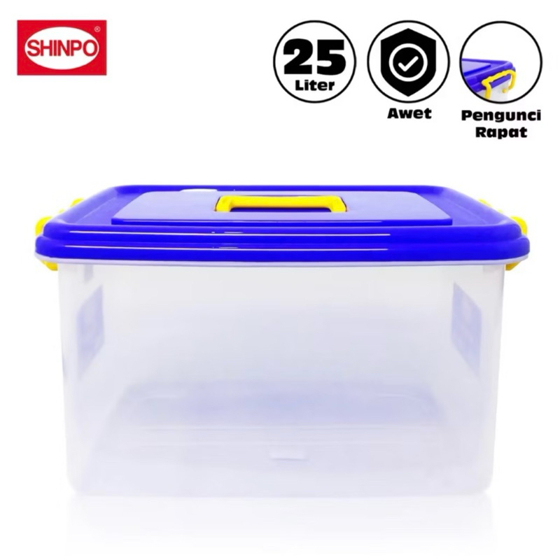 Jual HANDY - CONTAINER BOX CB 25 SHINPO / KOTAK PENYIMPANAN CB 25 LITER ...