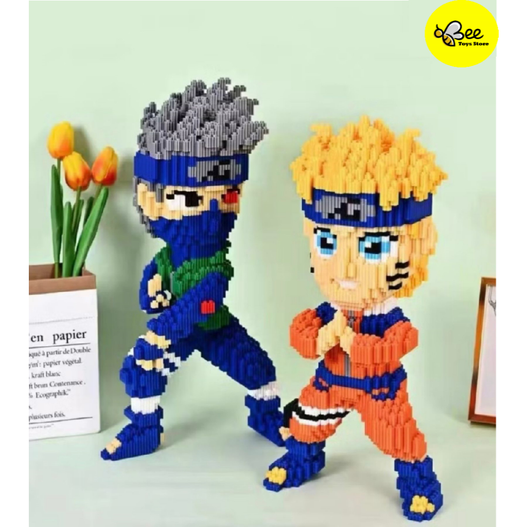 Jual Nano Blocks Medium Naruto Series 3D Model, Mainan Blok Susun ...
