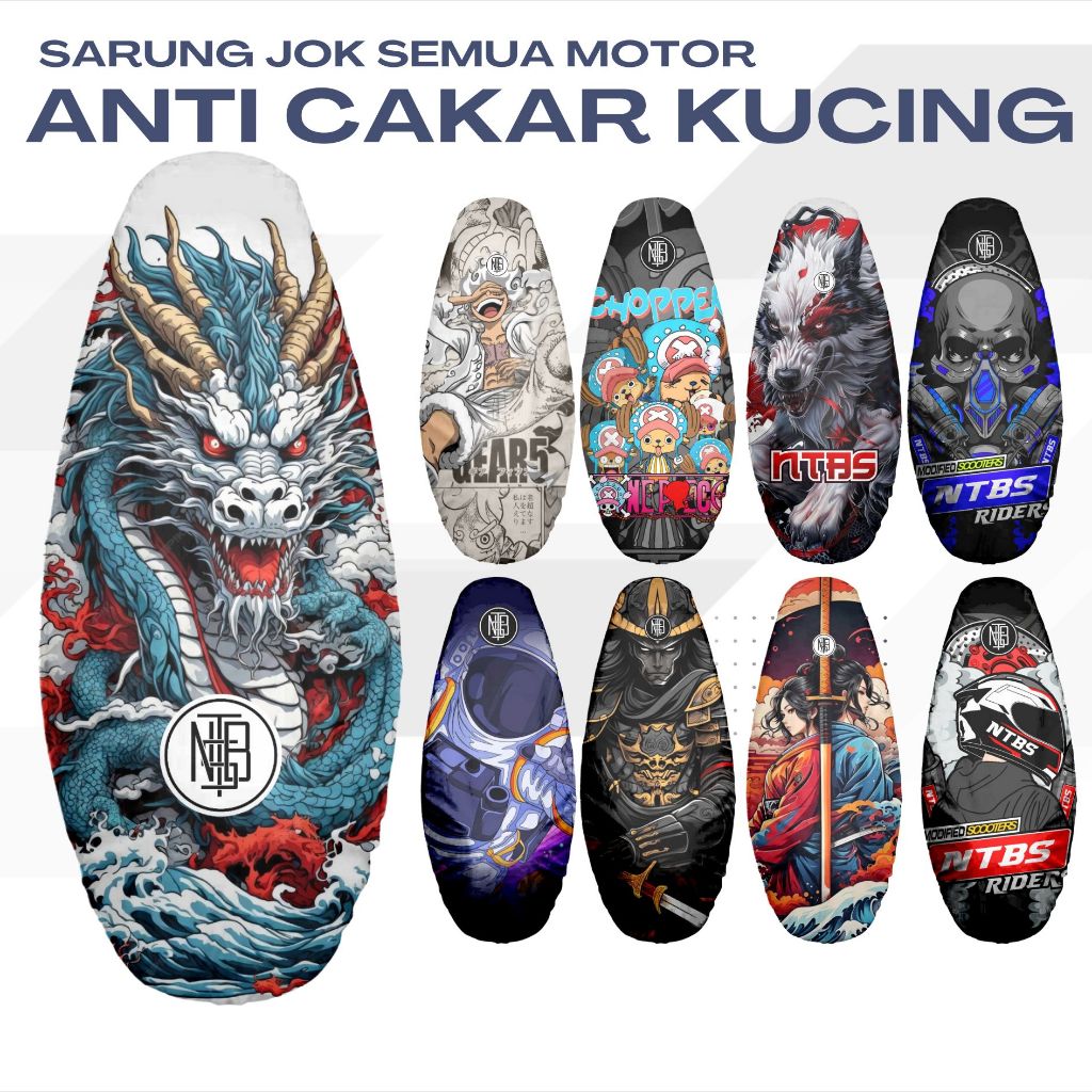 Cover Jok Motor Anti Cakar Kucing | Sarung Jok Motor Beat Vario Scoopy Anti Sobek