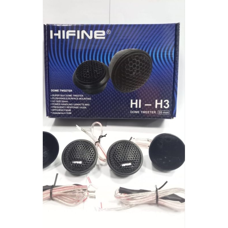 Jual Tweeter Hifine HI-H3 / Tweeter Mobil Hifine | Shopee Indonesia