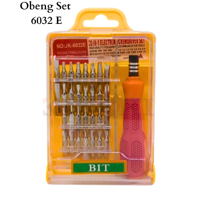 Jual Kiseki Obeng Set Reparasi 32 In 1 multifungsi Nasa Ns-07 / 6032D ...