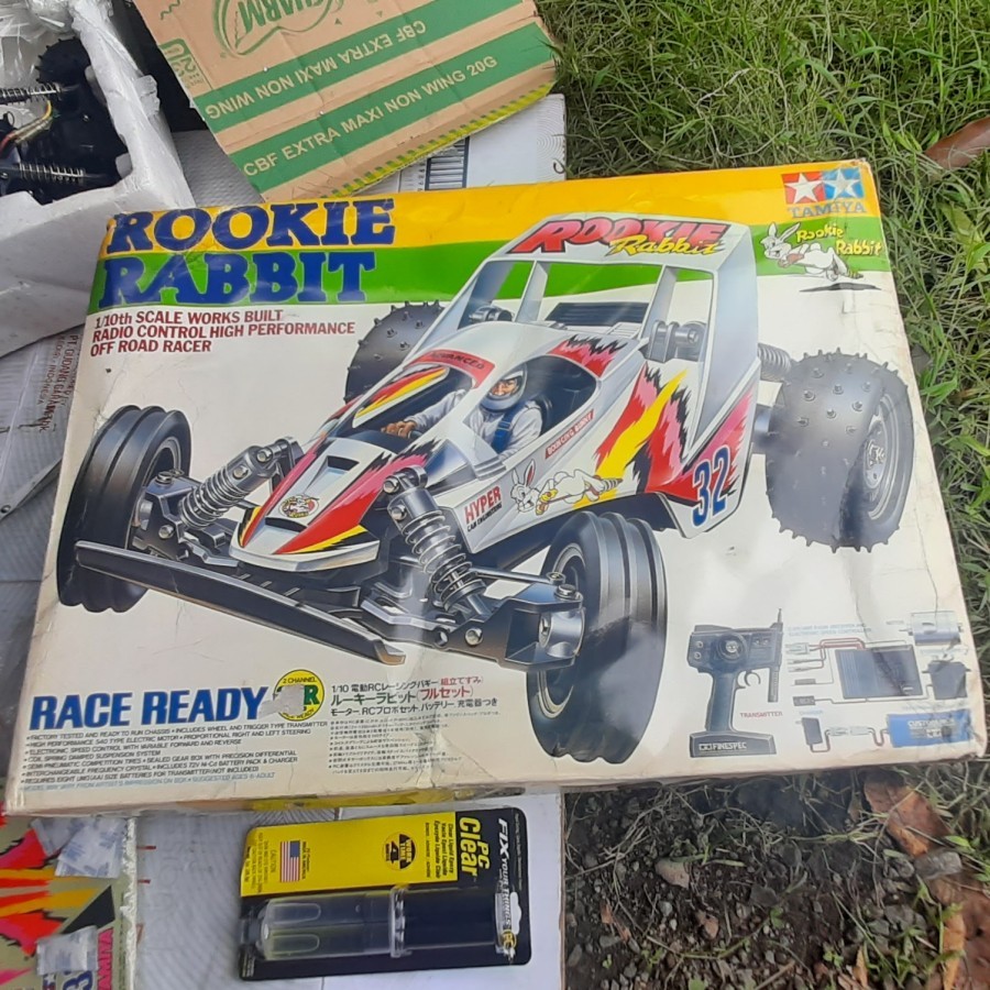 Jual RC TAMIYA ROOKIE RABBIT 1991 (RC RTR pertama produksi tamiya ...