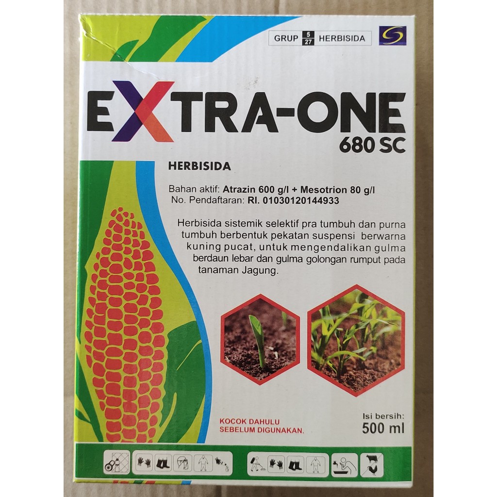 Jual EXTRA ONE - Herbisida Racun Rumput dan Gulma Tanaman Jagung (1L ...
