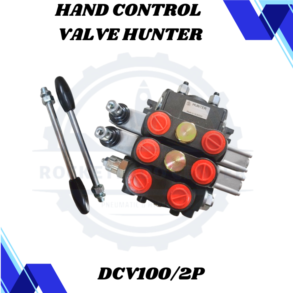 Jual Hand Control Valve DCV100/2P HUNTER | Shopee Indonesia