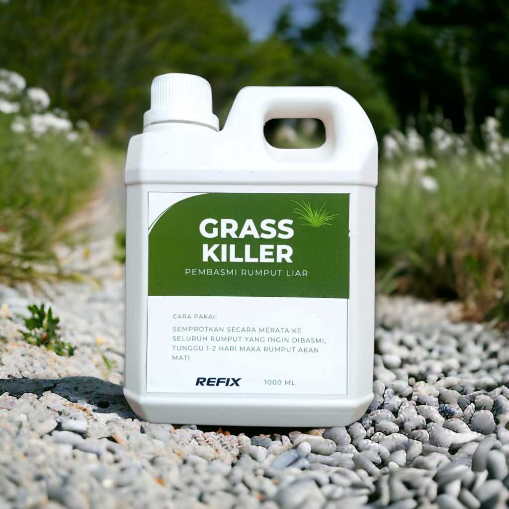 Jual Cairan Pembasmi Rumput Liar 1 Liter Refill Ampuh Hingga Akarnya ...