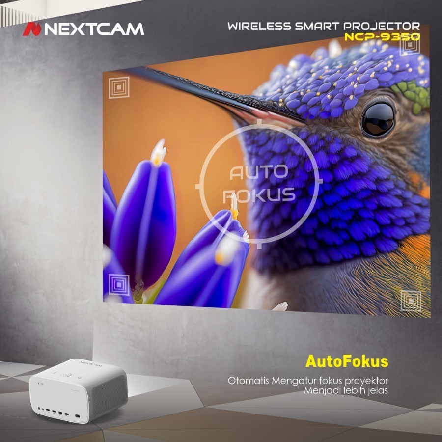 Jual Nextcam NCP-9350 proyektor android full hd wireless 4300lumens ...