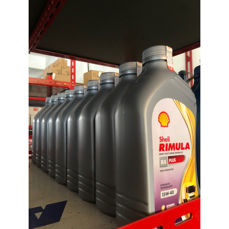 Jual Oli Shell Rimula R4 Plus 15w-40 (1L) | Shopee Indonesia