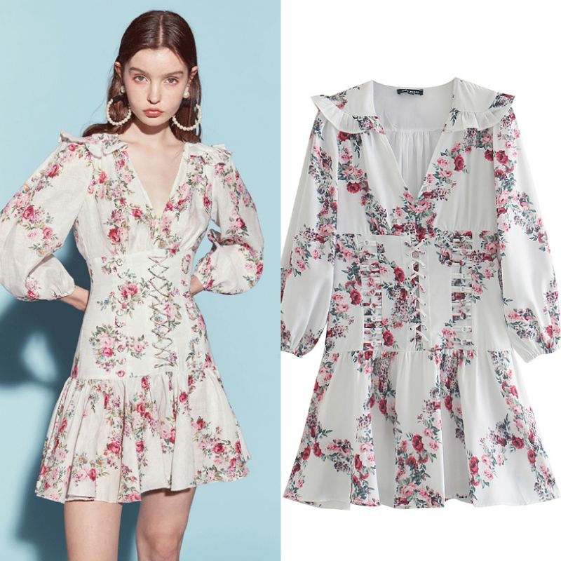 Fashion Floral Dress S756