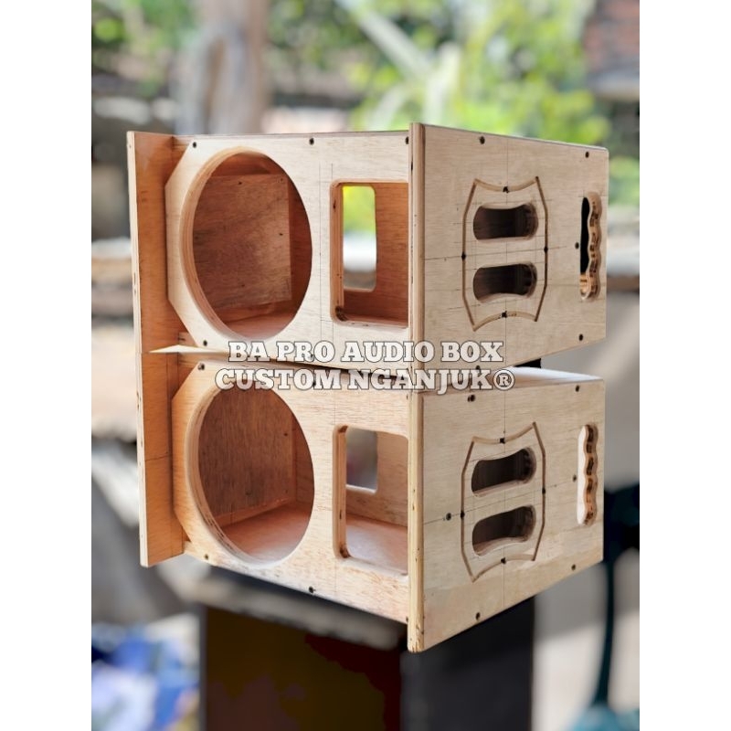 Jual BOX SPEAKER LINE ARRAY 8 INCH SINGLE + TW Shopee Indonesia