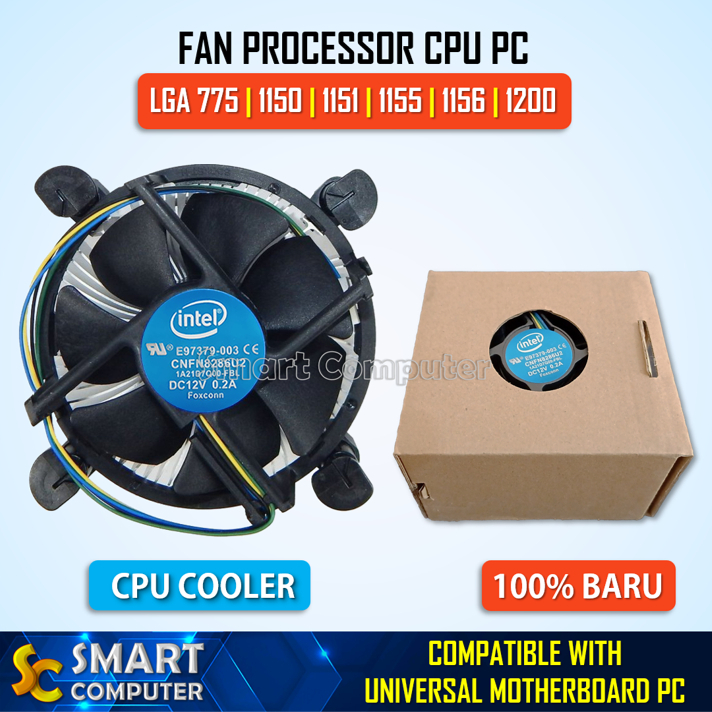 Jual Fan Processor For Intel LGA 775 / 1155 / 1156 / 1150 / 1151 / 1200 ...