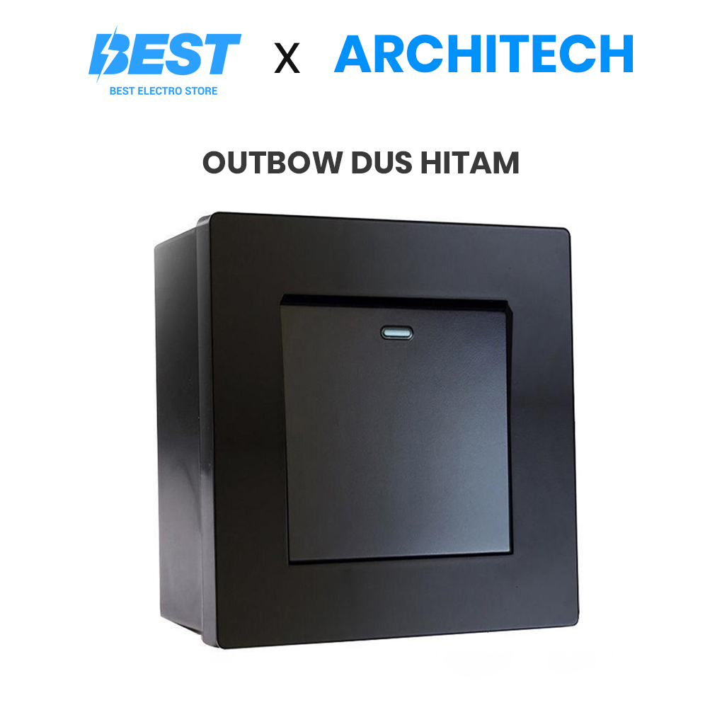 Jual ARCHITECH OutBow Dus Tebal / OB Dus / Out Bow Dus Putih HITAM ...