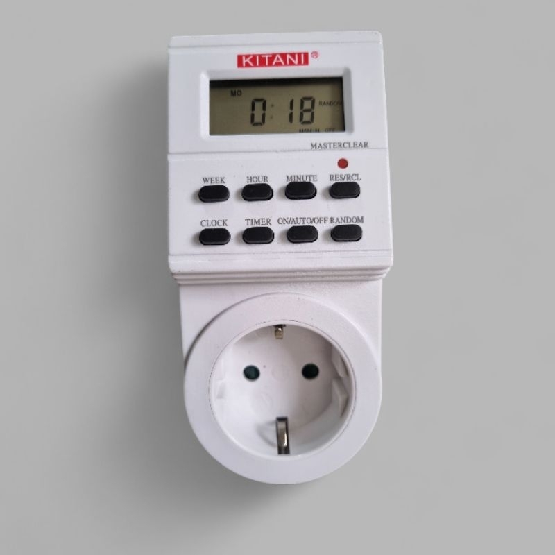 Jual timer digital stop kontak kitani | Shopee Indonesia