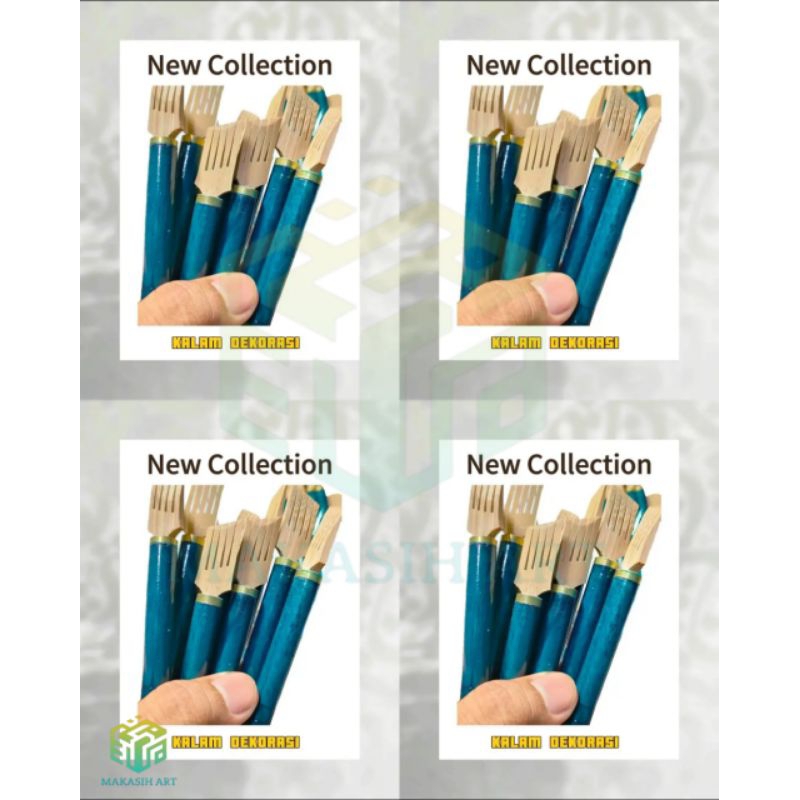Jual SATU SET KALAM DEKORASI, KALAM KALIGRAFI,PENA KALIGRAFI,KALAM ...