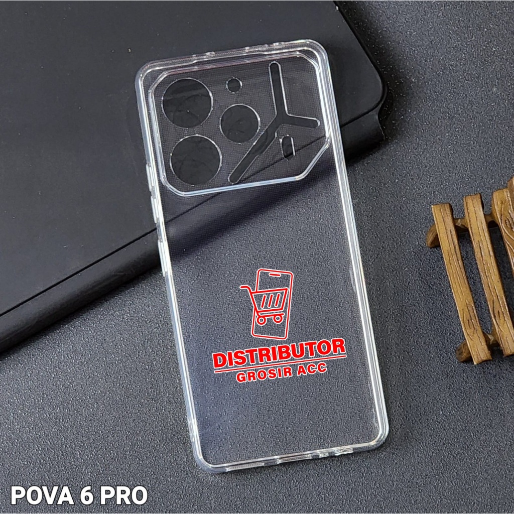 Jual TECNO POVA 6 PRO CLEAR CASE 2.0MM PREMIUN CASE BENING TECNO POVA 6 ...