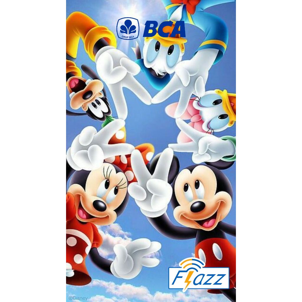 Jual KARTU FLAZZ GEN 2 SUPPORT NFC - MICKEY MOUSE | Shopee Indonesia