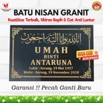 Batu Nisan Granit Hitam Ukuran 30x20 Murah Bahan Berkualitas Premium Bisa COD & Pengiriman...