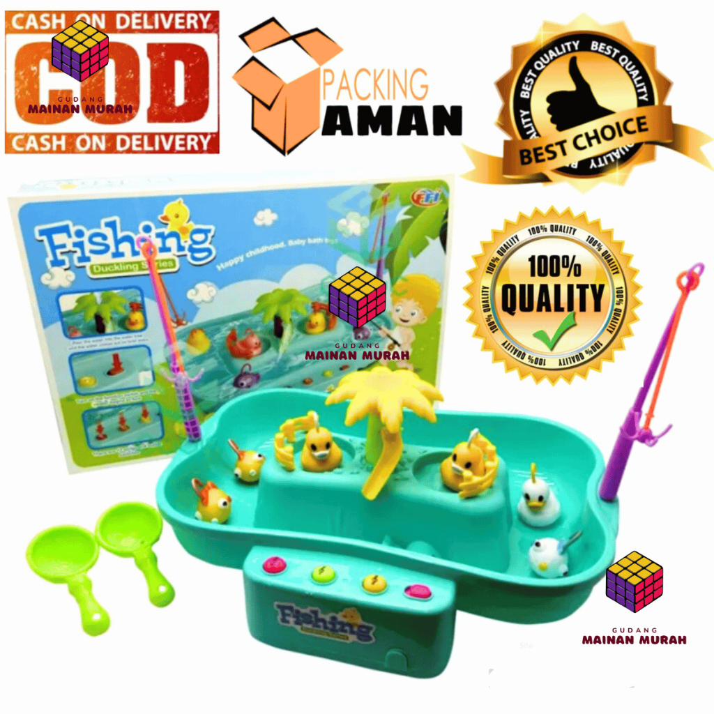 Jual MAINAN MEMANCING MAINAN FISHING NO. FU1116 PANCING PANCINGAN DUS ...