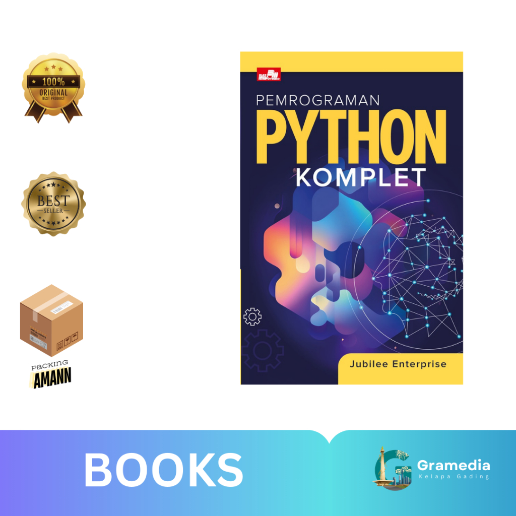 Jual Gramedia MKG - Buku Bacaan Pemrograman Python Komplet (Jubilee ...