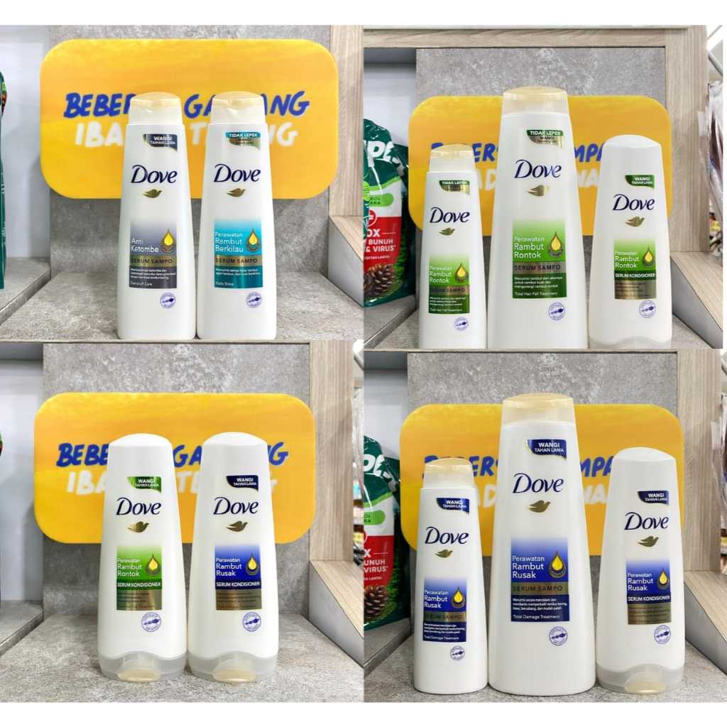 Jual DOVE Shampoo Serum & Conditioner All Variant | Shopee Indonesia