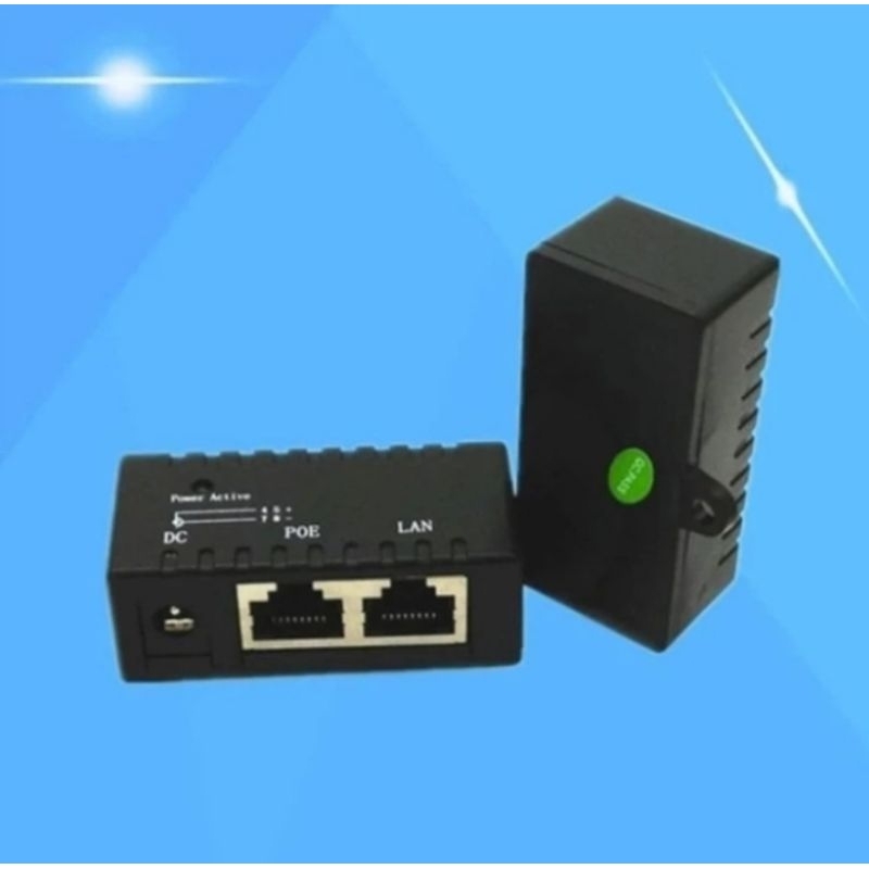 Jual POE Injector POE Splitter Power Over Ethernet - Poe 1 Port ...