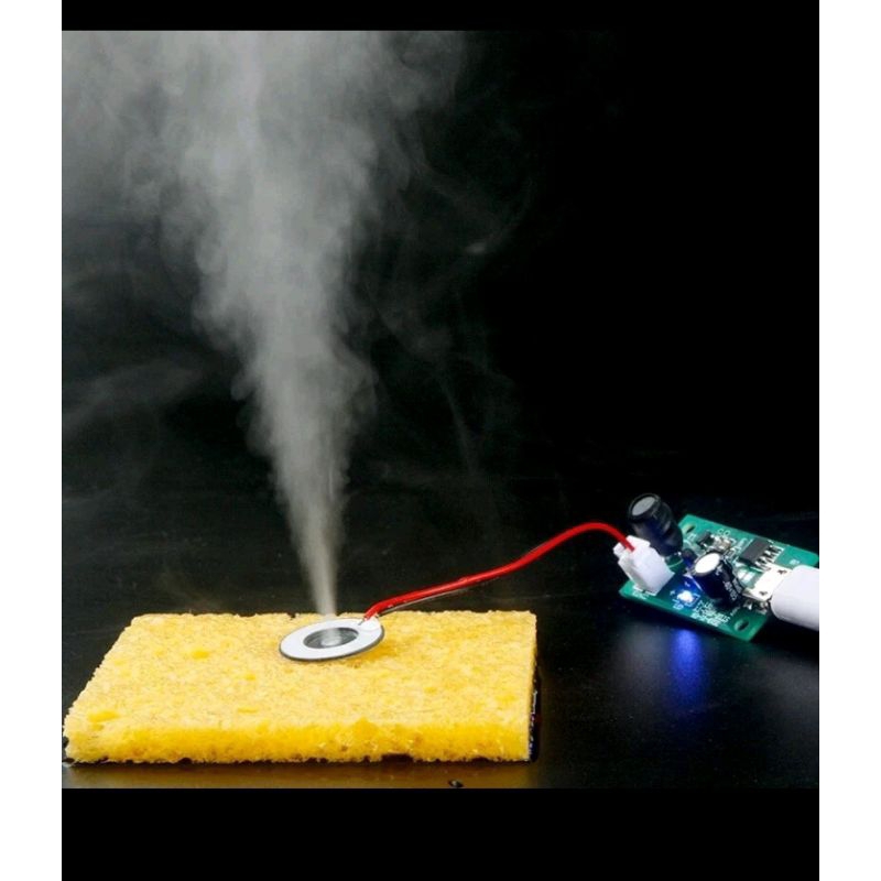 Jual Modul Humidifier Ultrasonik Komplit 1 set dengan tabung dan kabel ...