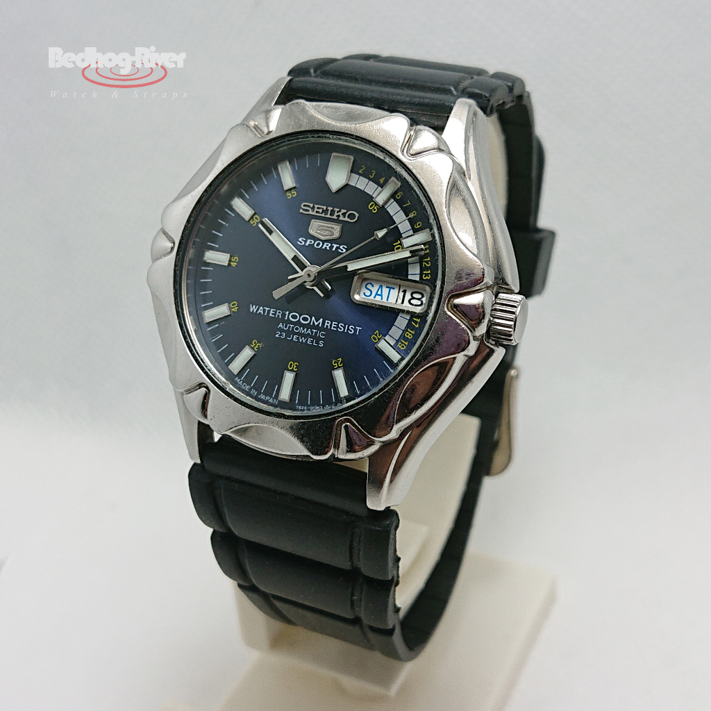 Jual Seiko 5 Sports cal 7s36-00M0 Black Dial Automatic | Shopee 
