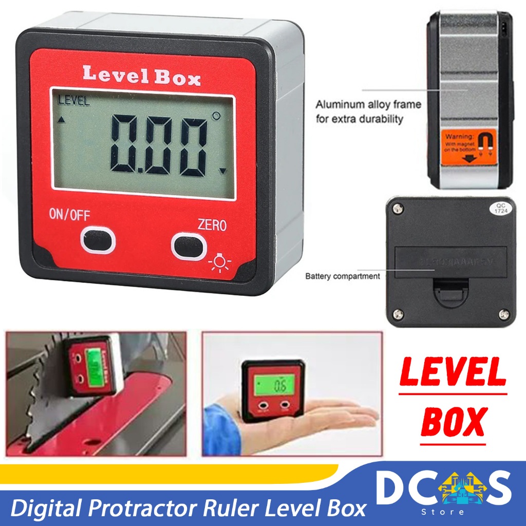 Jual Boombastic ofc Inclinometer Digital Alat Ukur Sudut Kemiringan ...