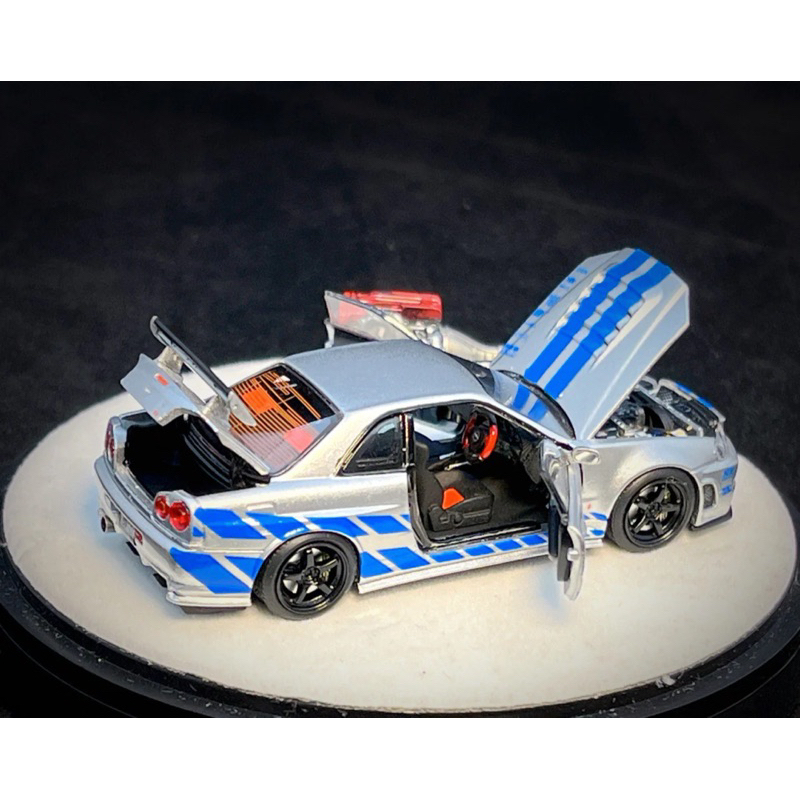 Jual PGM x One Model 1:64 Nissan Skyline R34 Nismo Z-Tune