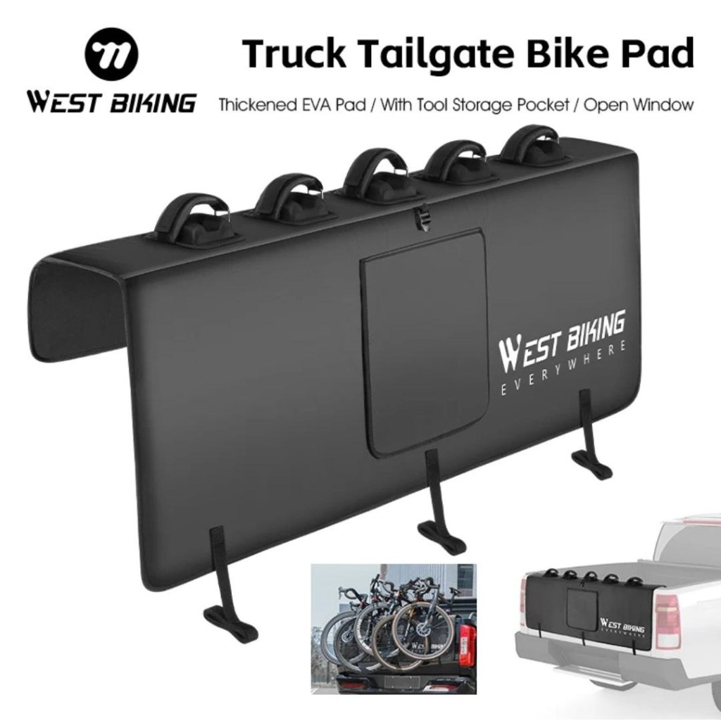 Jual WEST BIKING Rak loading sepeda pickup bak mobil terbuka Tailgate ...