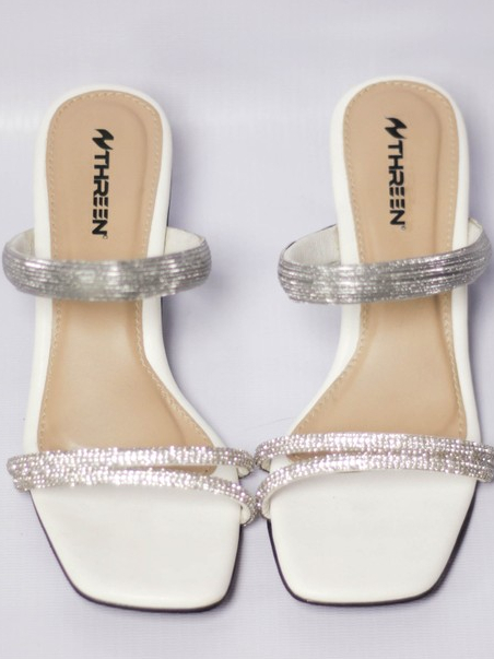Jual THREEN Cristie Metalic 3N-839 Heels 5cm Korean Stylis | Shopee ...