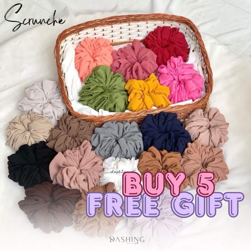 Jual [𝗖𝗟𝗘𝗔𝗥𝗔𝗡𝗖𝗘 𝗦𝗔𝗟𝗘] CEMOL RAMBUT | SCRUCHIE HIJAB | IKAT RAMBUT ...