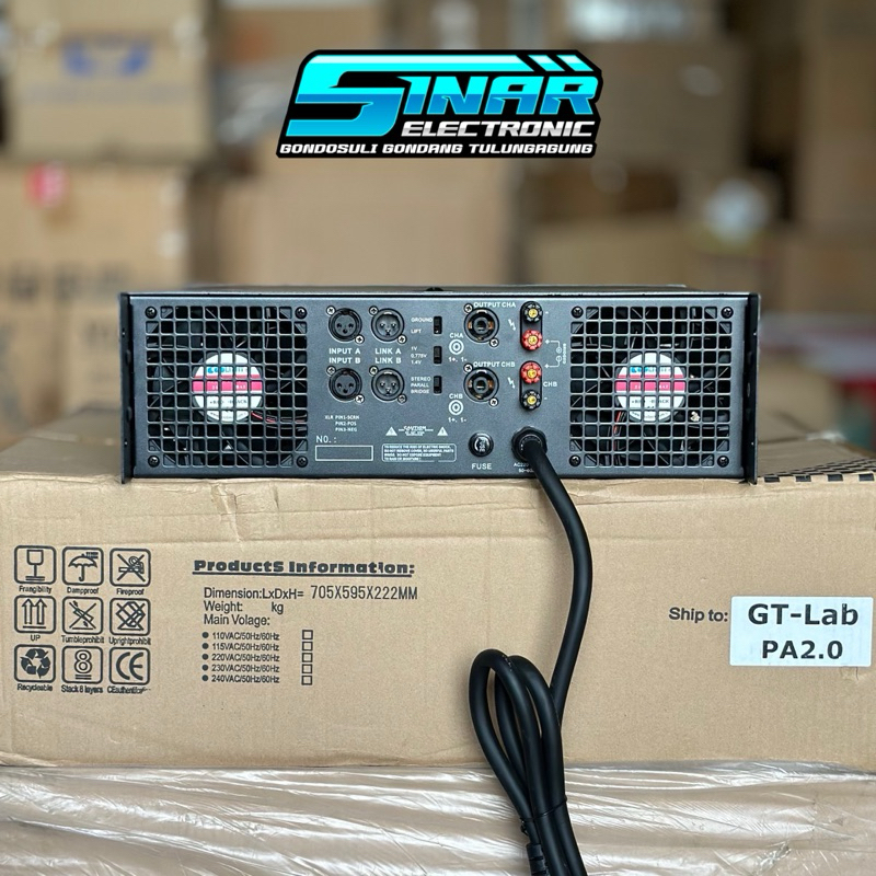 Jual POWER GT-LAB PA 2.0 l PA2.0 GB Class Original | Shopee Indonesia