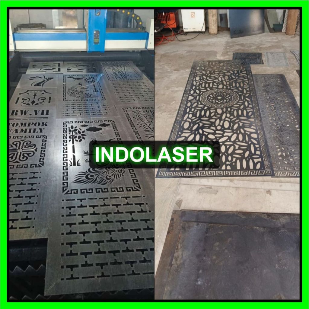Jual Laser Cutting Plat Besi Tebal 1 mm - INDOLASER | Shopee Indonesia