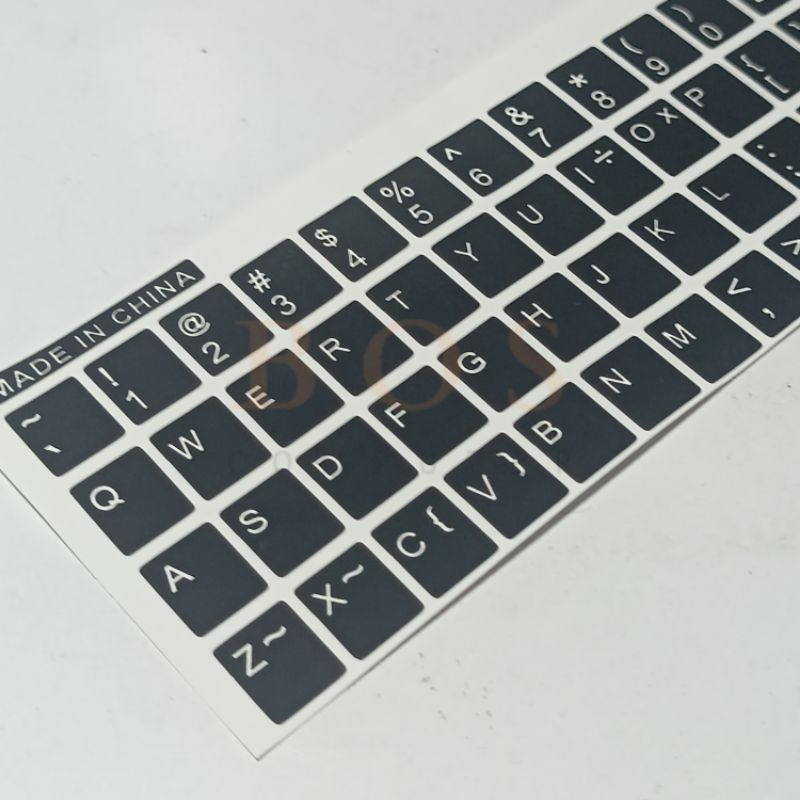 Jual STIKER KEYBOARD LAPTOP ENGLISH / STICKER KEYBOARD | Shopee Indonesia