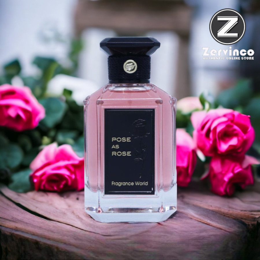 Jual Fragrance World Pose As Rose For Unisex EDP 100ml | Shopee Indonesia