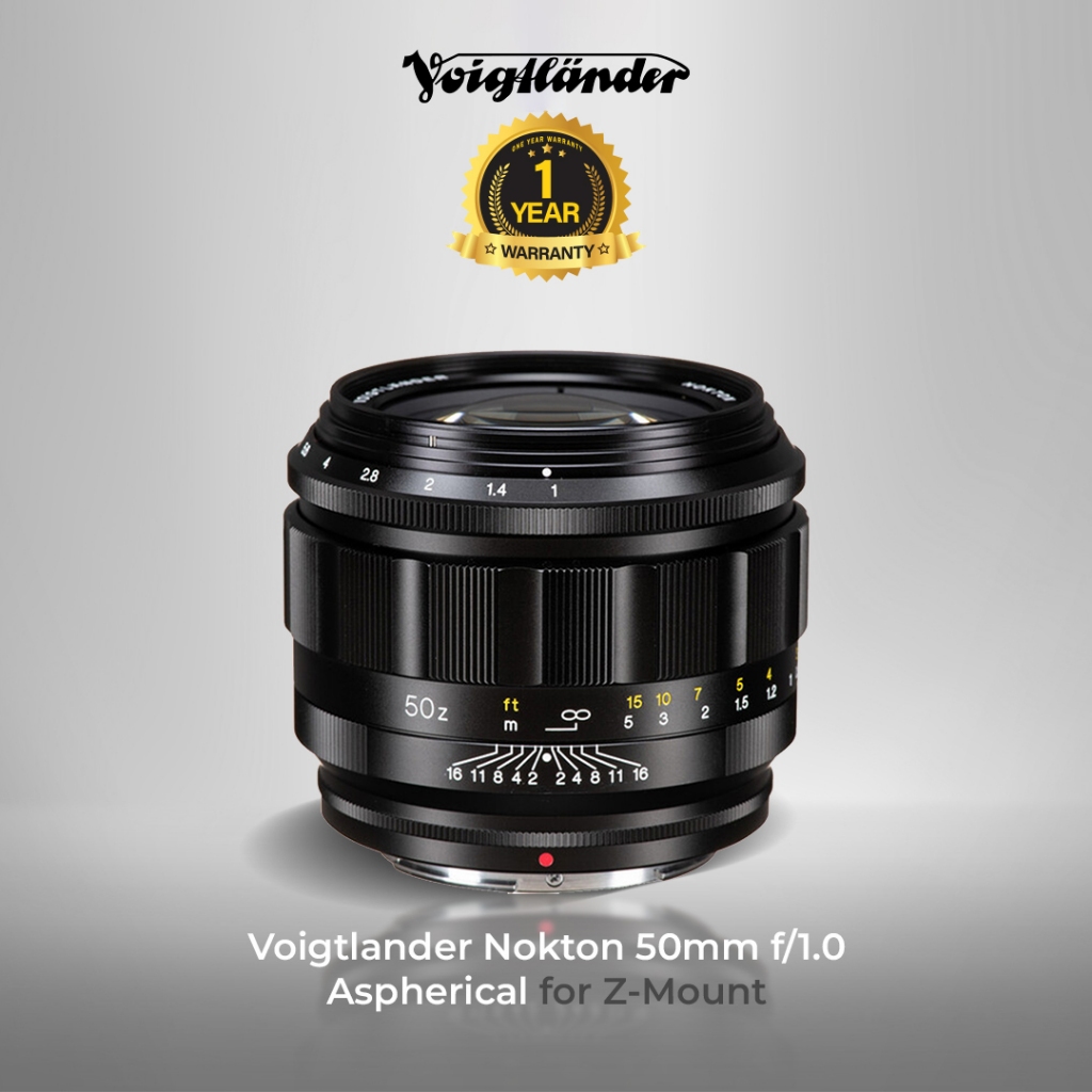 Jual Voigtlander Lens 50mm f1.0 Nokton for Nikon Z - Mount | Lensa ...