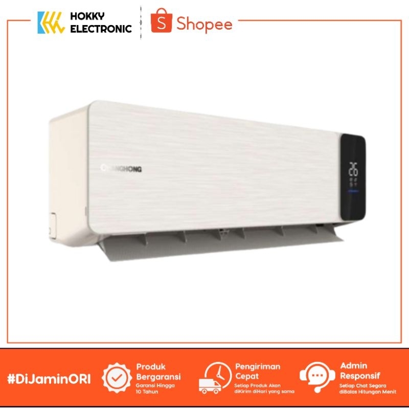 Mendinginkan Hati dan Ruangan: Review Jujur AC Changhong - Deluxe Double Gold Fin (RDX Series)