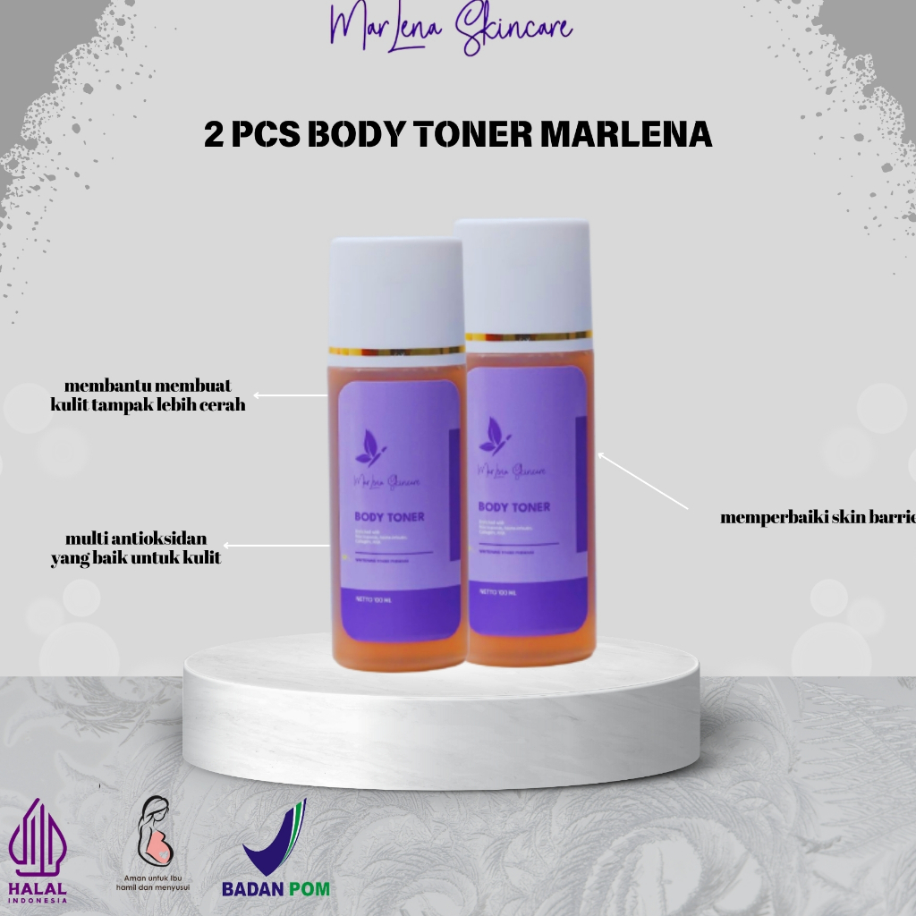 Jual BUNDLING 2 TONER MARLENA STRONG AHA / TONER BPOM | Shopee Indonesia