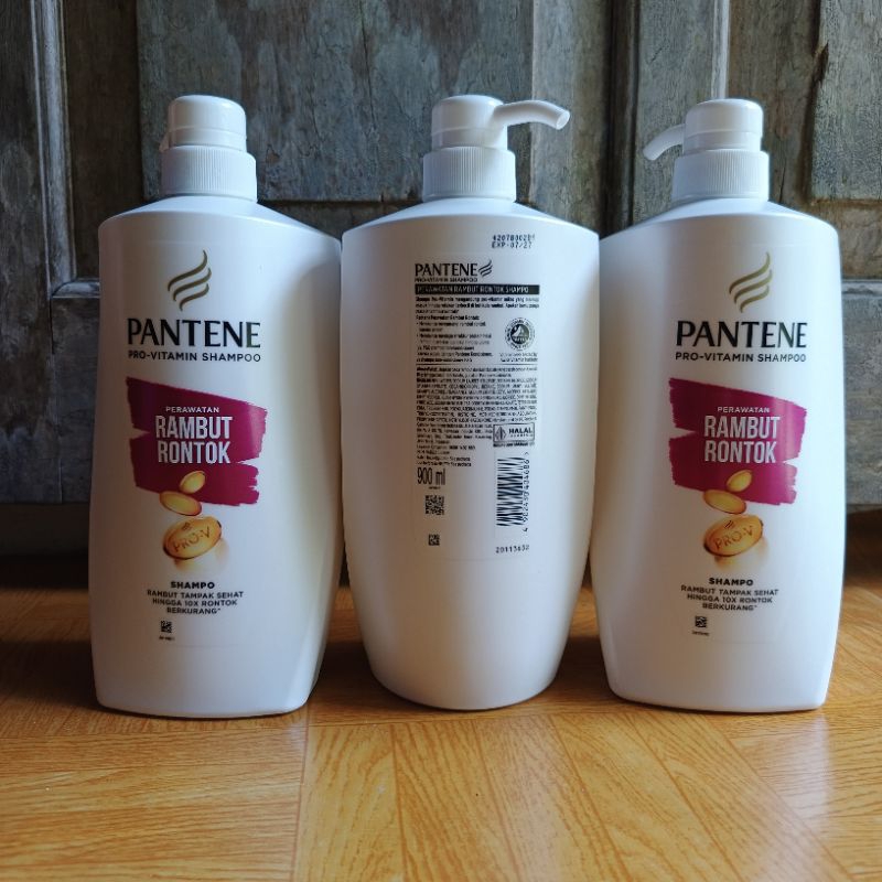 Jual Pantene Shampoo Perawatan Rambut Rontok 900ml | Shopee Indonesia