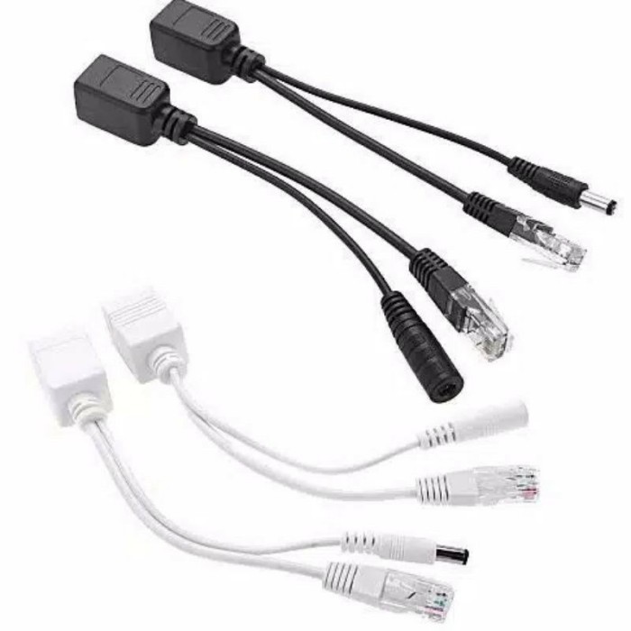 Jual Kabel Poe Splitter / Kabel Poe Injector 1 Set - AS | Shopee Indonesia