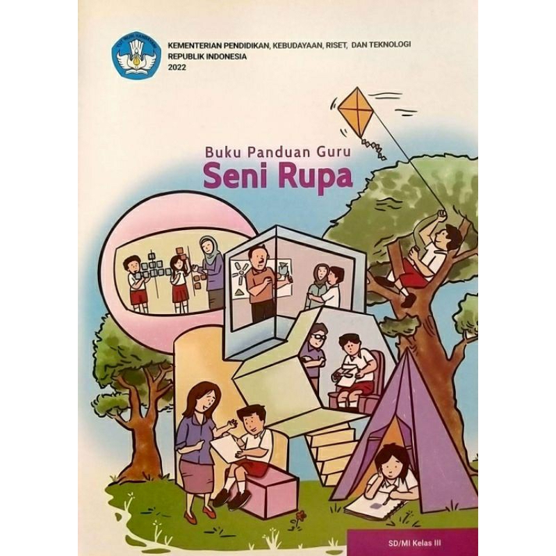 Jual Buku Panduan Guru Seni Rupa SD Kelas III 3 BG Kurikulum Merdeka ...